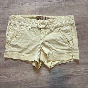 Women's Yellow Shorts
